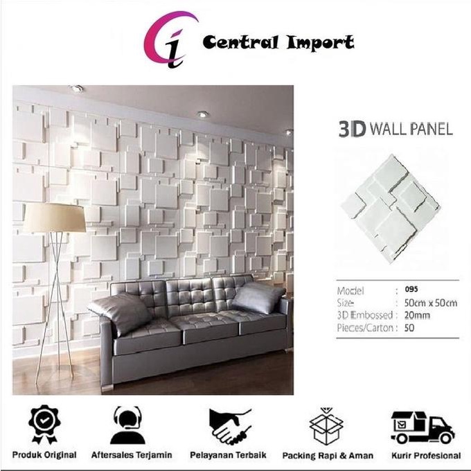 wallpaper dinding - wallpaper 3d - plafon wallpanel - pvc wallpanel 95