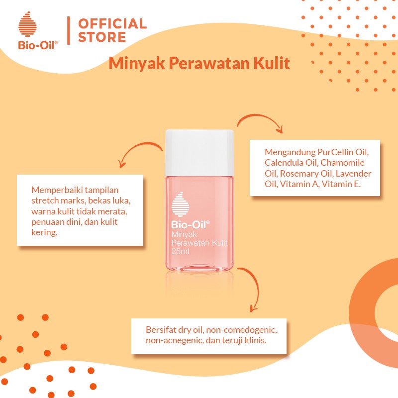 Bio Oil Minyak Perawatan Kulit 25ml