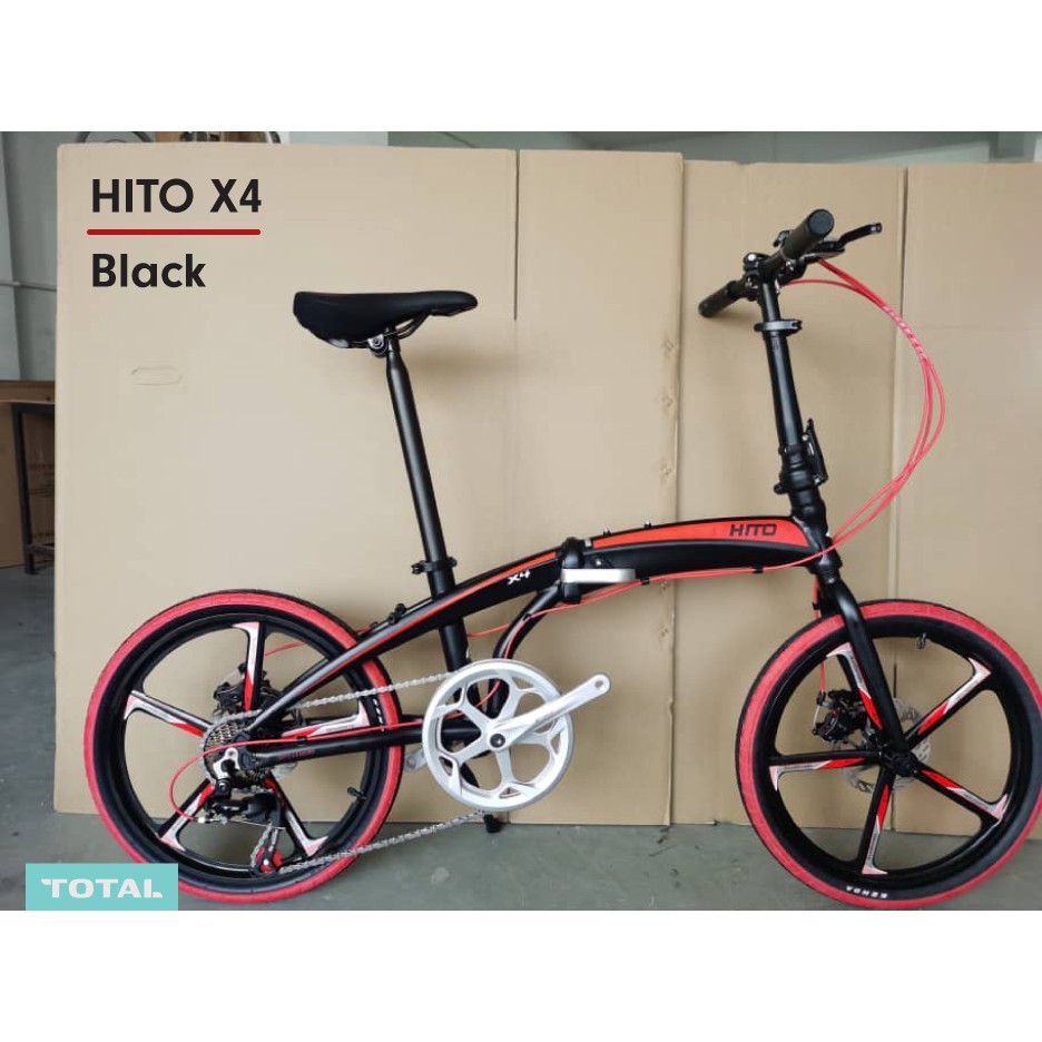 Sepeda Lipat HITO - 20 inch - Folding Bike - LIMITED READY STOCK