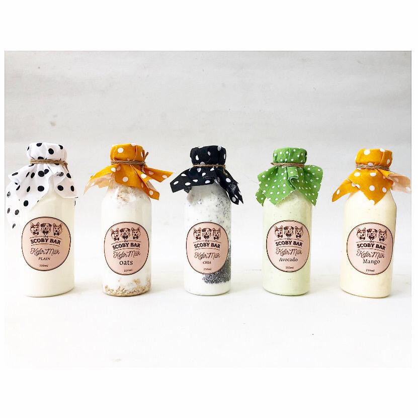 Scoby Bar Milk Kefir for Dogs 250 ml - Susu Anjing Bandung