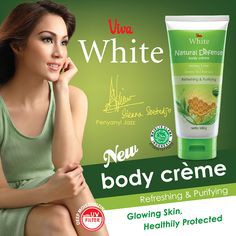 ❤ BELIA ❤ Viva White Body Creme 180g Halal Natural Defense Tropical Bright Lifting Up Double Moist