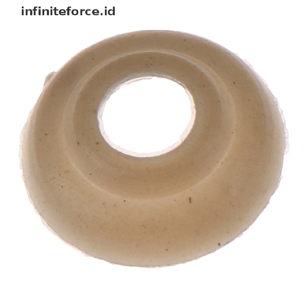 (Infiniteforce.Id) 10pcs Hidung Boneka Beruang Bahan Plastik Warna Hitam Diy