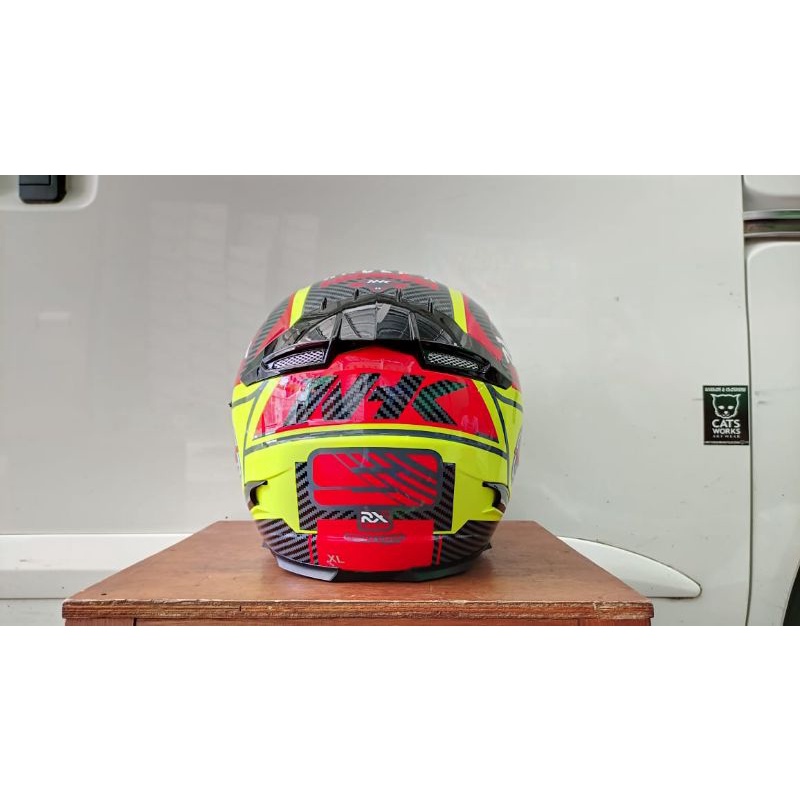 NHK RX - 9 RACER NAVY - YELLOW FLUO/RED