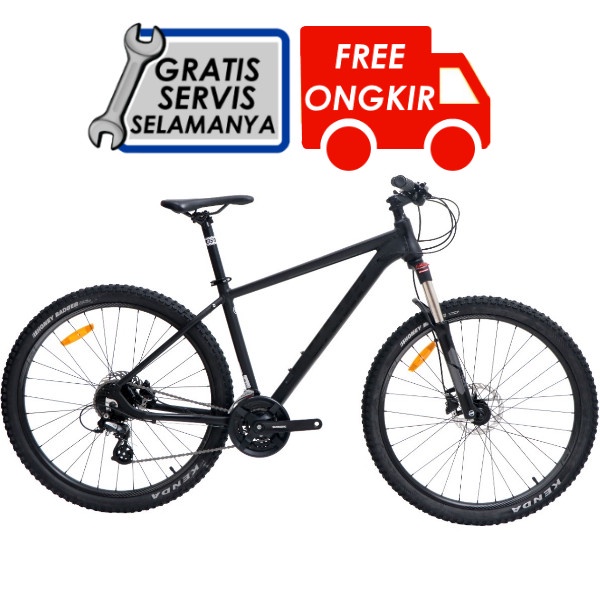 Sepeda MTB | Sepeda Camp Fenix 1 27.5 - Hitam