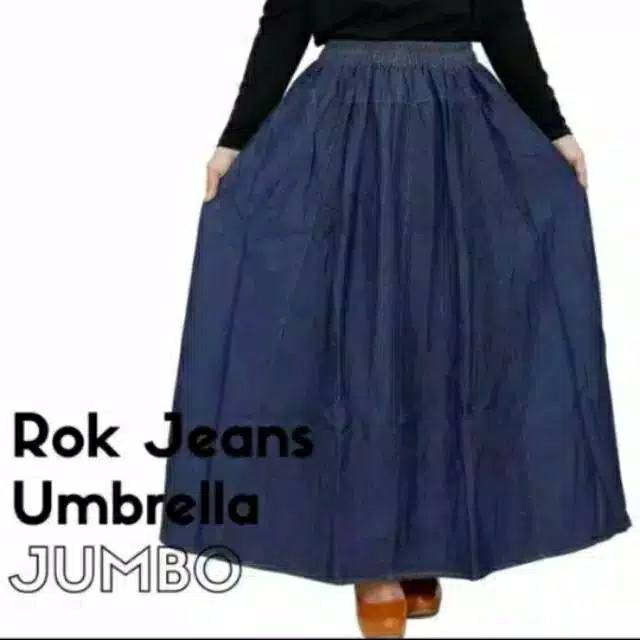 (JUMBO) XXXL // ROK JEANS BIG SIZE