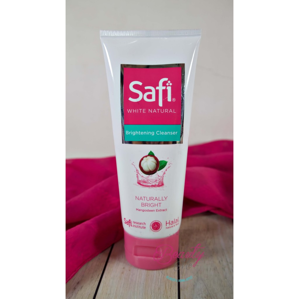 Safi White Natural Brightening Cleanser Mangosteen Extract