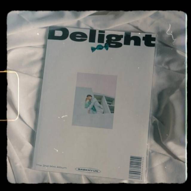 Album Delight baekhyun sealed