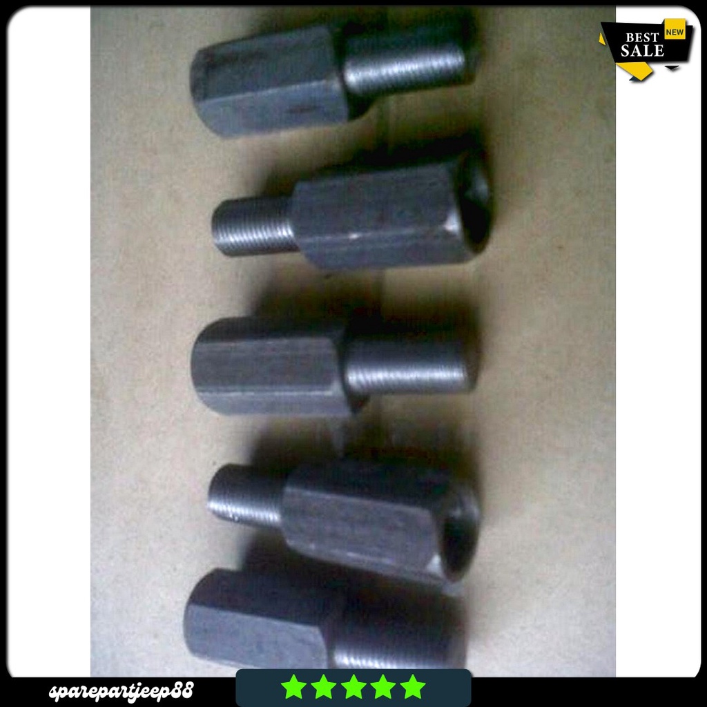Baut Spicer Spacer / Baut Adaptor Roda Suzuki Toyota Jeep Cj7 Spare Part Mobil Jeep