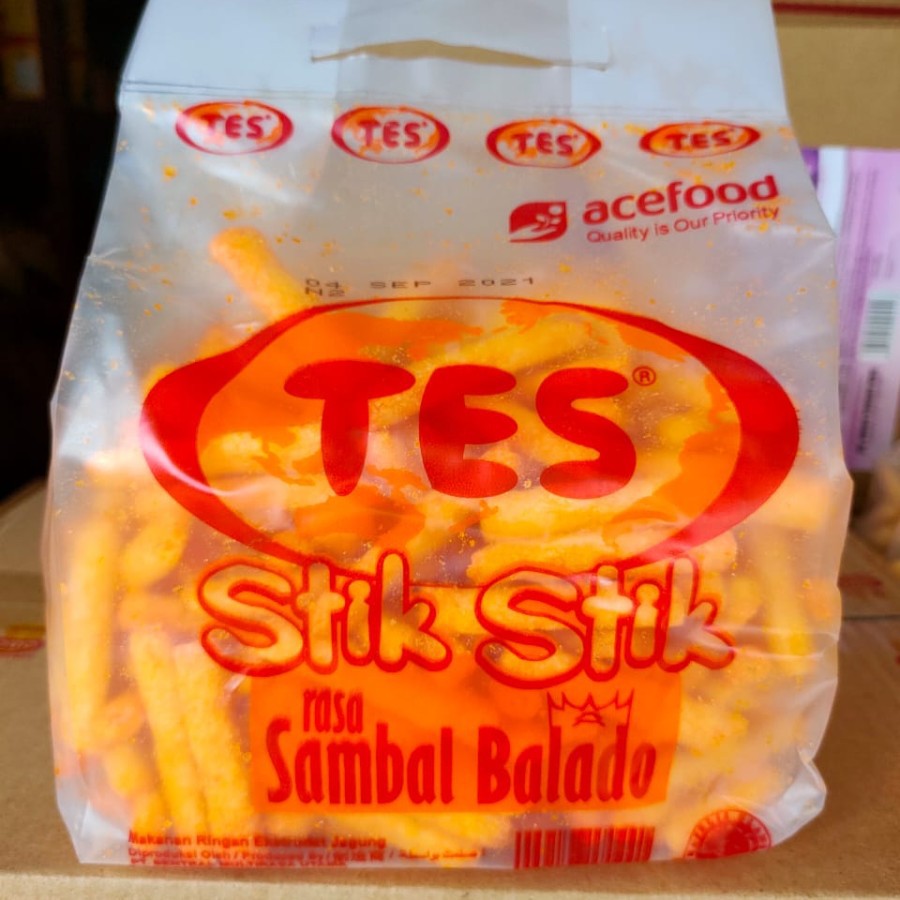 

Tes Stik Rasa Balado Pedas Keripik