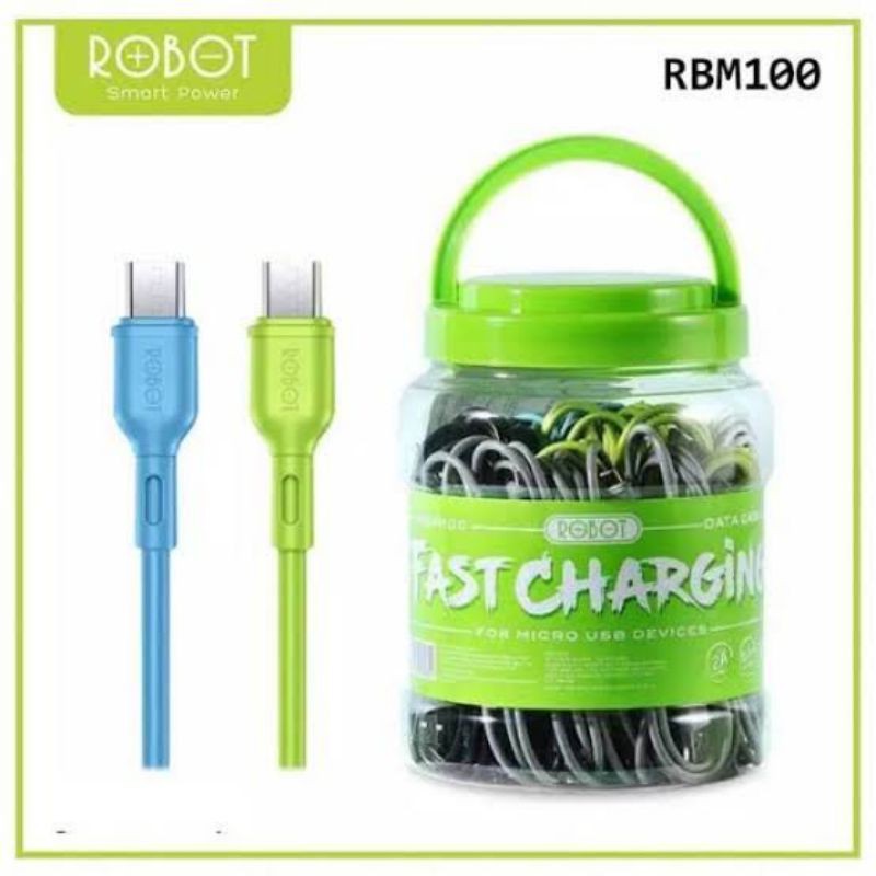 Kabel ROBOT RT-CD100 Kabel Data Android Micro Usb 1M Fast Charging