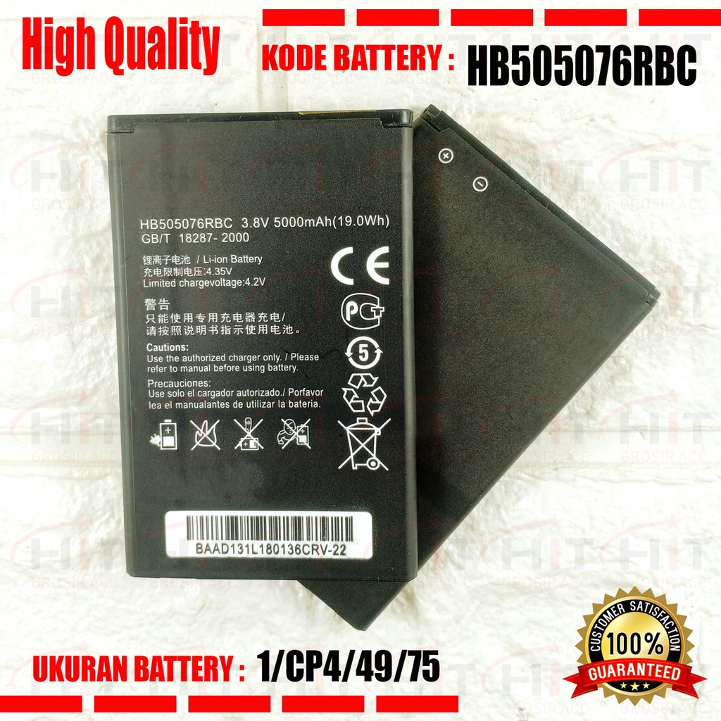 Battery Baterai HB505076RBC For Huawei Y3 II Y3II-U22 G606 G610 G610S