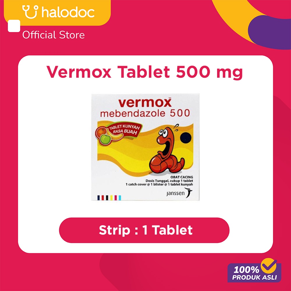 Vermox Tablet 500 mg