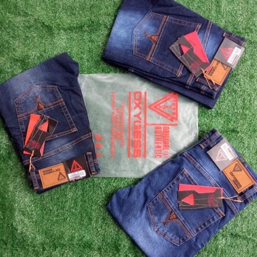 NEW PRODUCT OXYGESS - Celana Jeans  pria Import original corvus melar halus terbaru