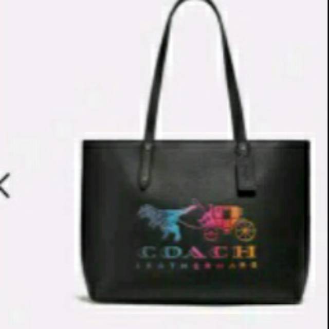 COACH TOTE BAG/COACH BAG/COACH SIGNATURE CITY ZIP TOTE BAG