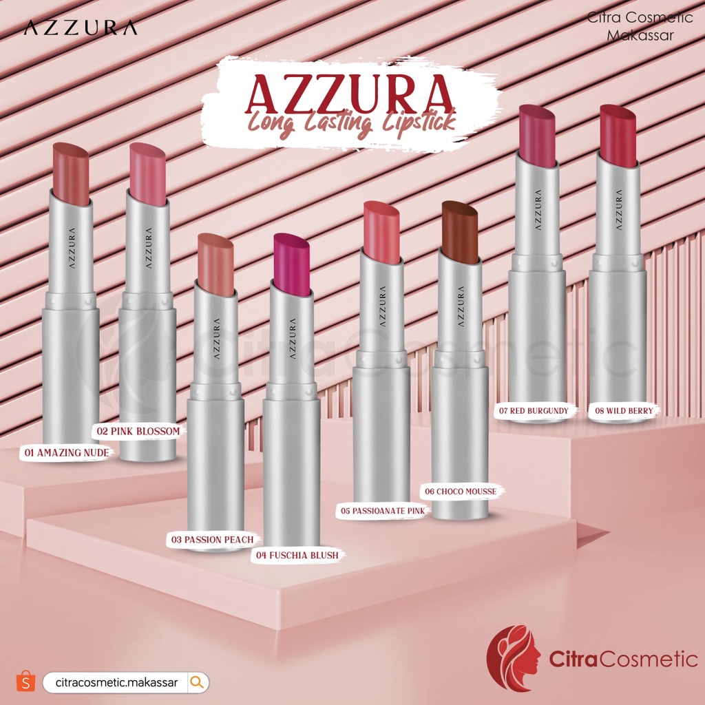 Azzura Longlasting Lipstick Series