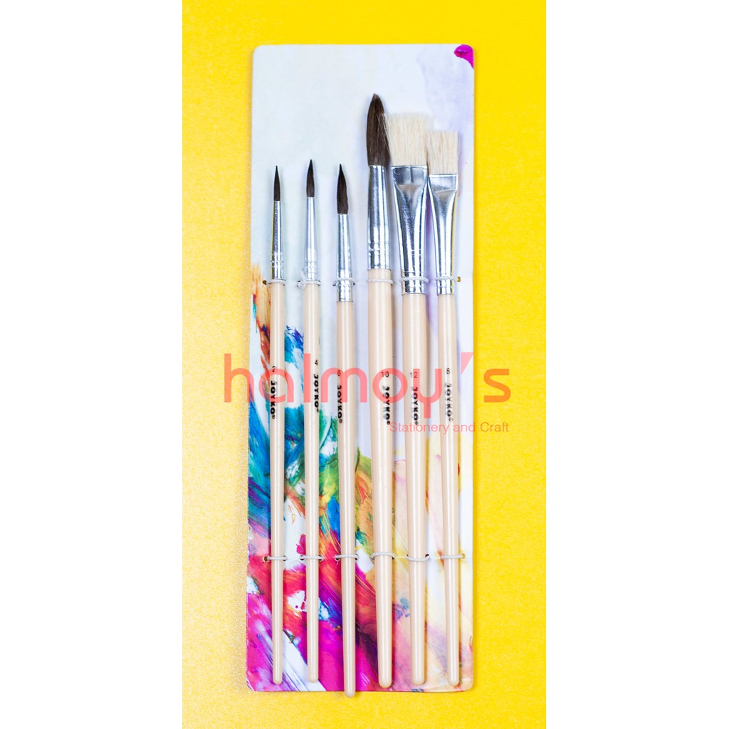 

KUAS LUKIS JOYKO BR - 1 (1 PACK = 6 PCS = 02 , 04 , 06 , 10 , 12 , 8)