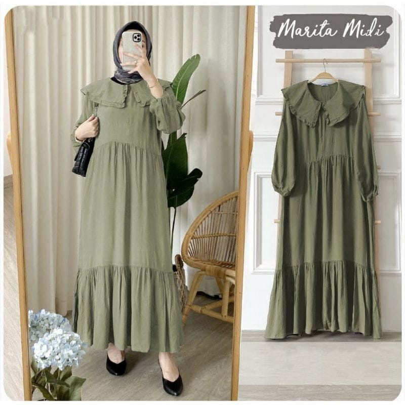 MARITA MIDI MIDI DRESS