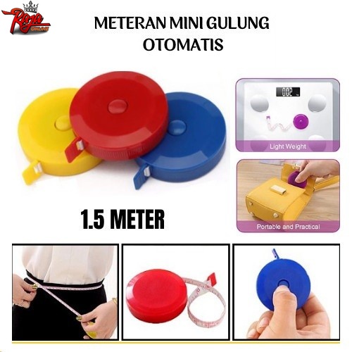 M150- Meteran Baju Metline Pengukur Lingkar Pinggang Ukur Baju