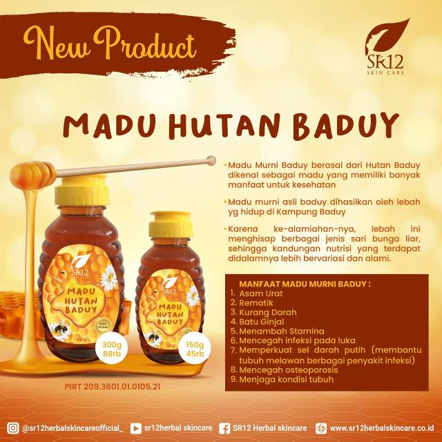 

Madu Murni Hutan Baduy 300 gr