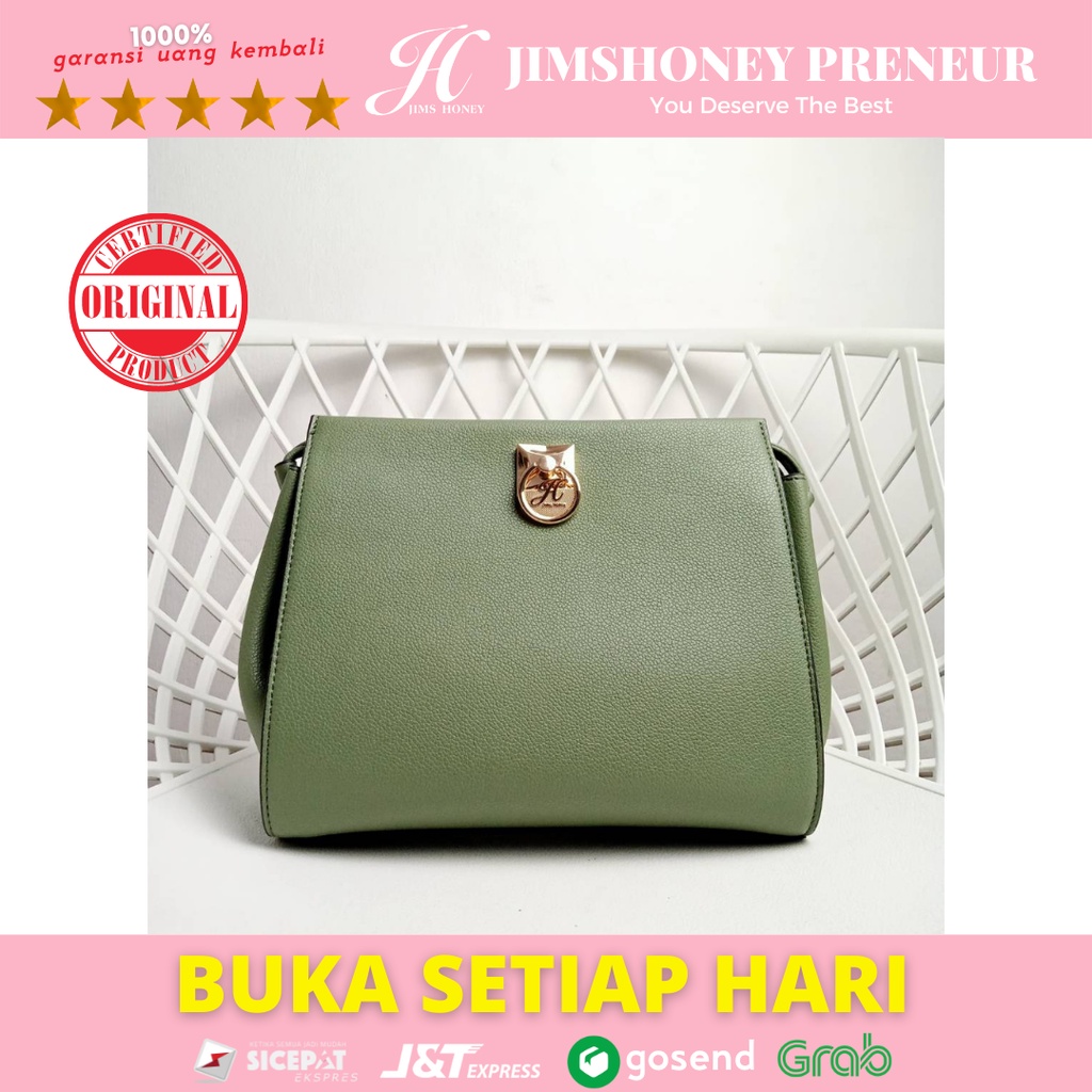 BRIGITTA Bag Jims Honey Tas Selempang Wanita Bag Top Handle Ellegan Mewah Fashion Trendy Original Jims Honey