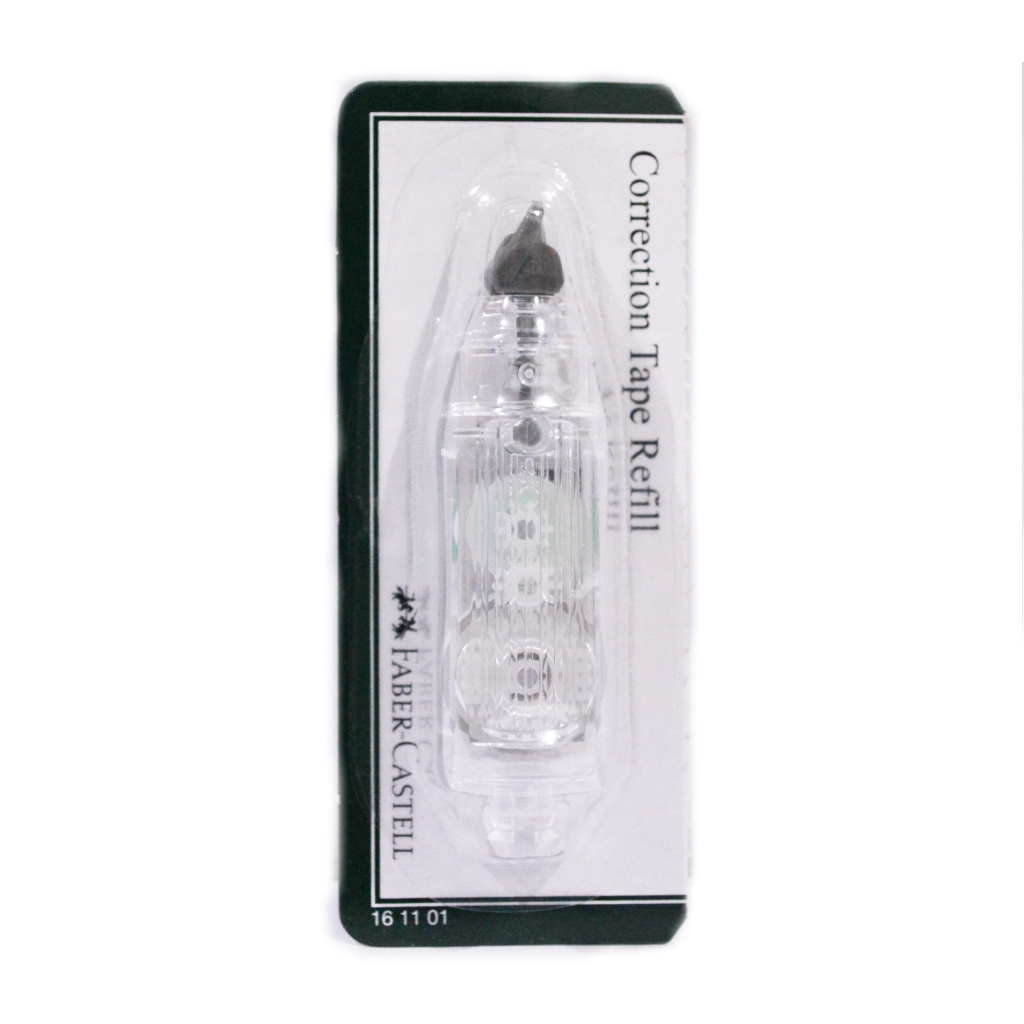 

Refill Correction Tape Faber Castell Tipe QAR/QJR/QDR/Chameleon/R1/Twist Correction Tape/Isi 6 Pcs