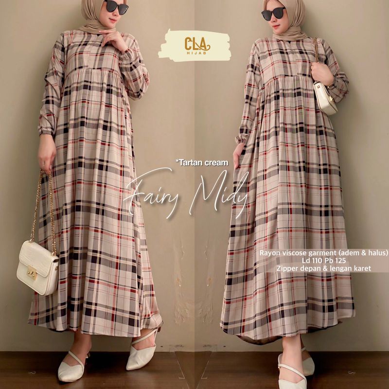 fairy midi by clahijab *READY STOK*