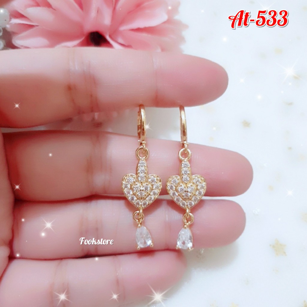 TERMURAH ANTING WANITA XUPING KOREA/ANTI ALERGI-8