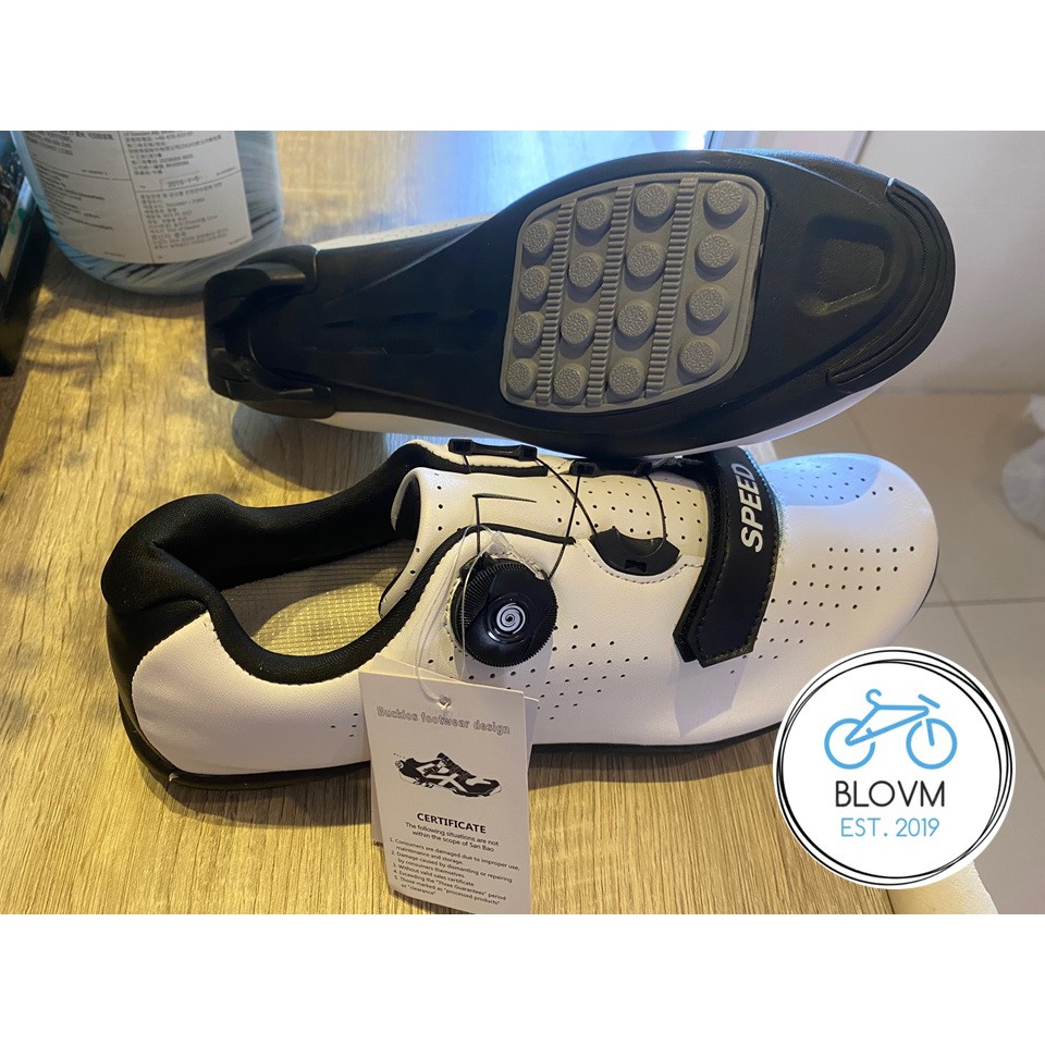 Sepatu Sepeda NON Cleat Sepeda Roadbike MTB Sport PUTIH