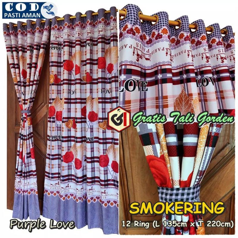 hordeng pintu-jendela murah meriah