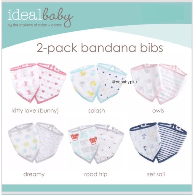 Ideal baby bandana bib