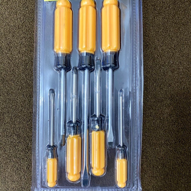 Obeng Set Fatricj 7 PCS Kepaa Magnet / Screwdriver Set 7 PCS 0551