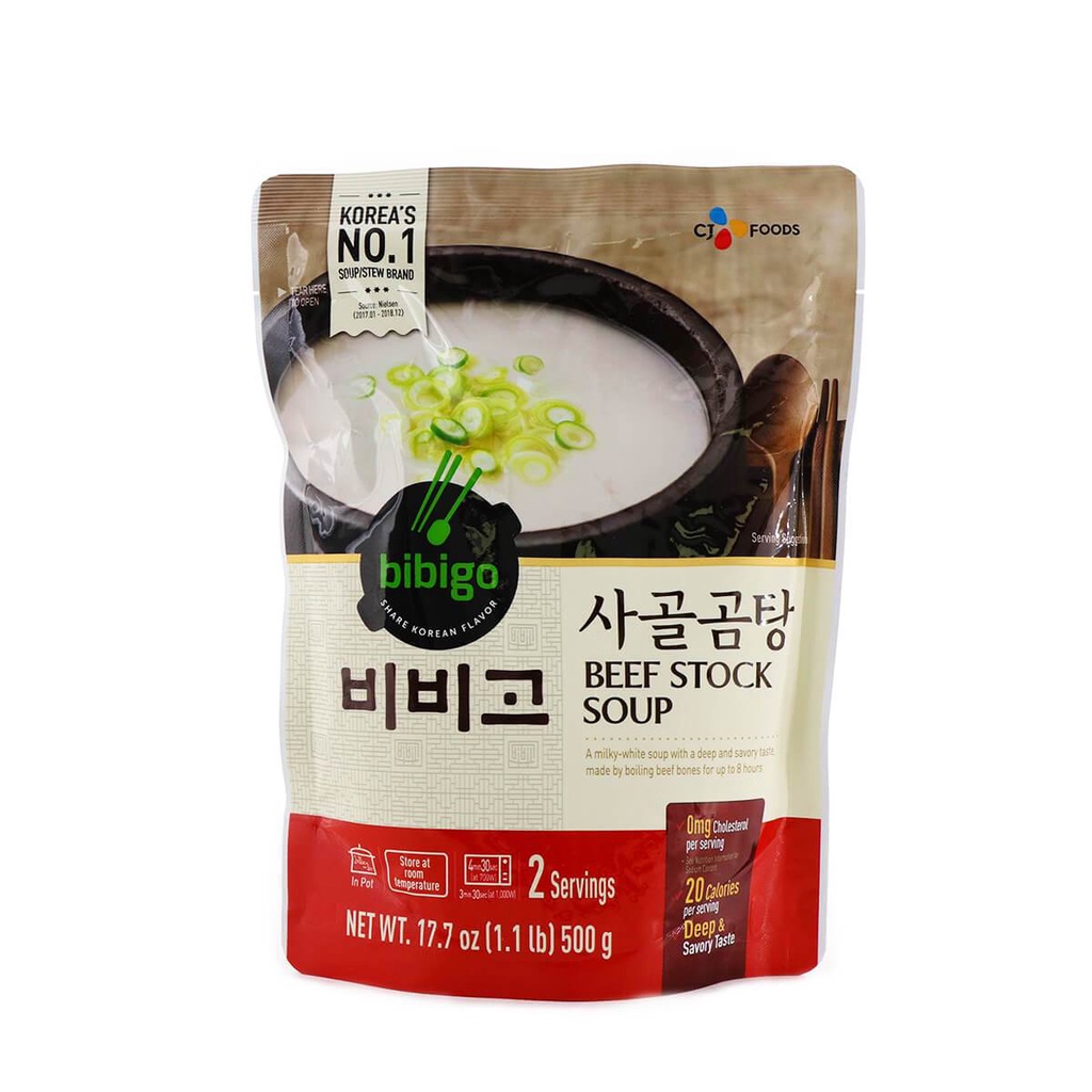 BIBIGO BEEF BONE STEW SOUP 500G