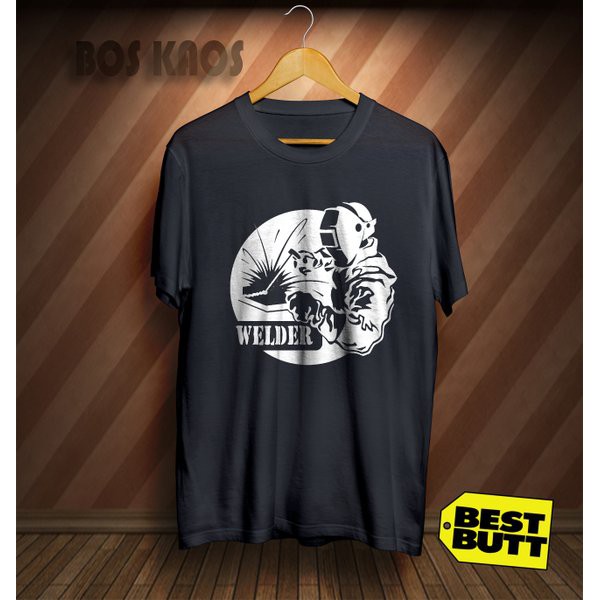 Baju Kaos Tshirt Welder Keren Bos Kaos