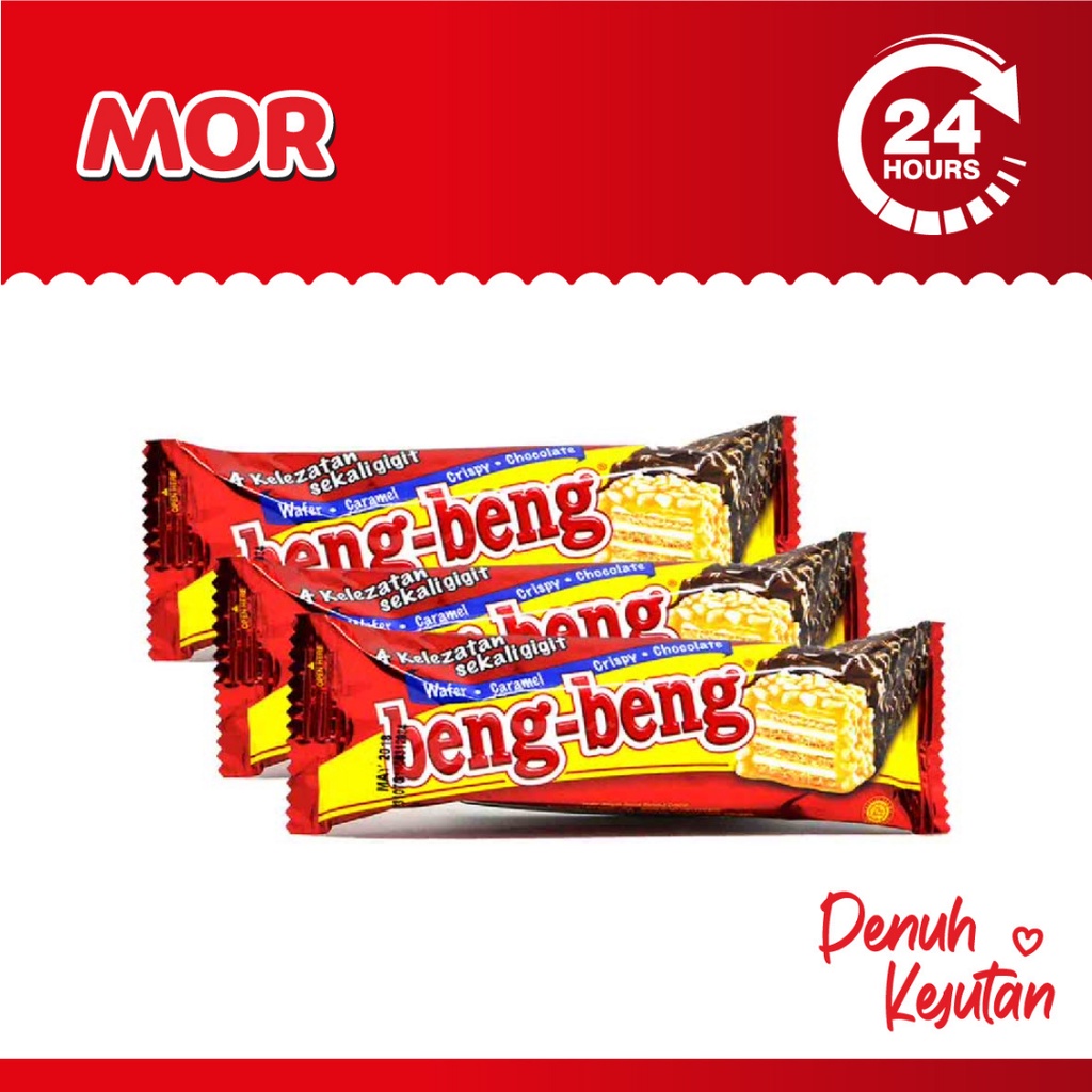 

BENG BENG Wafer Coklat Caramel One Pack 3 pcs x 20 gr