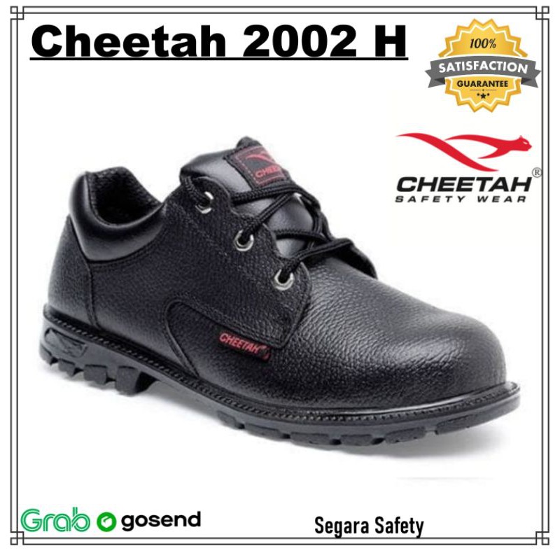 Sepatu Safety Cheetah 2002 H - Safety Shoes Cheetah 2002 Hitam