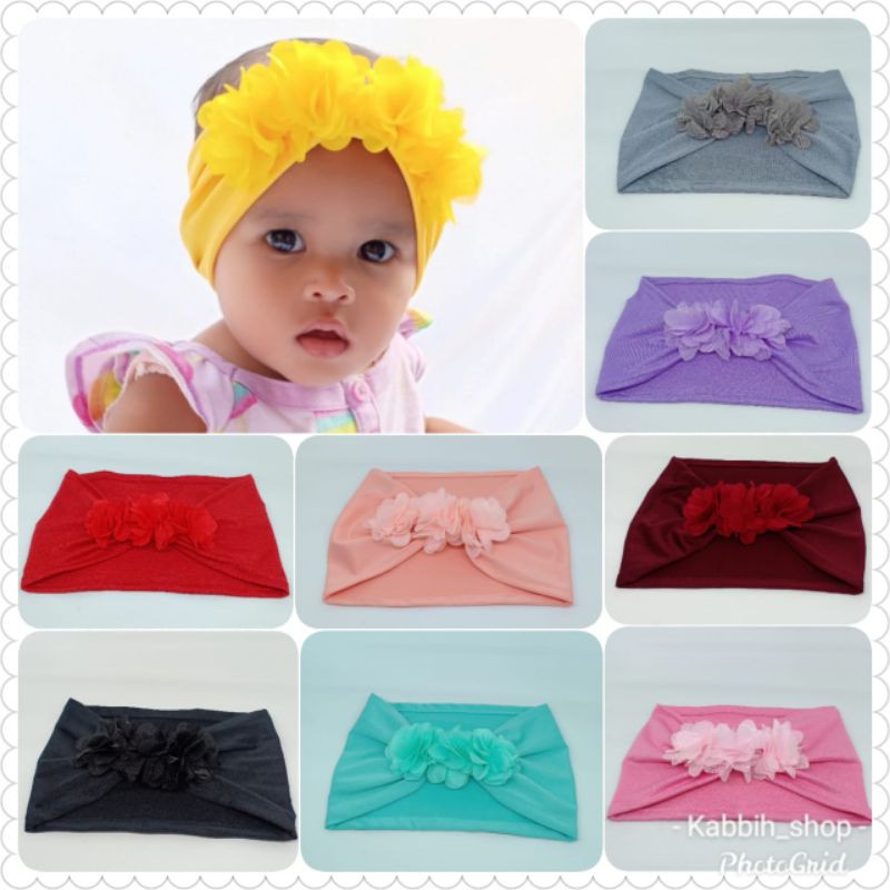 Bandana Bunga frill