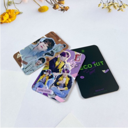 8pcs / Set Kartu Lomo Foto Kpop BTS Album