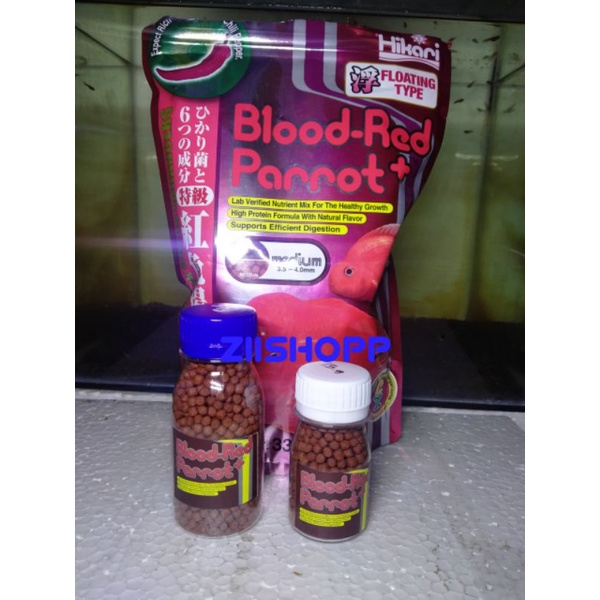Pelet Ikan Blood Red parrot Medium  REAPACK