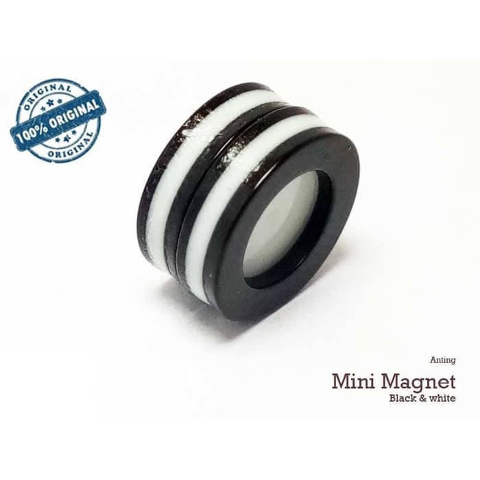 Anting Pria / Wanita Magnet 10mm tanpa Tindik