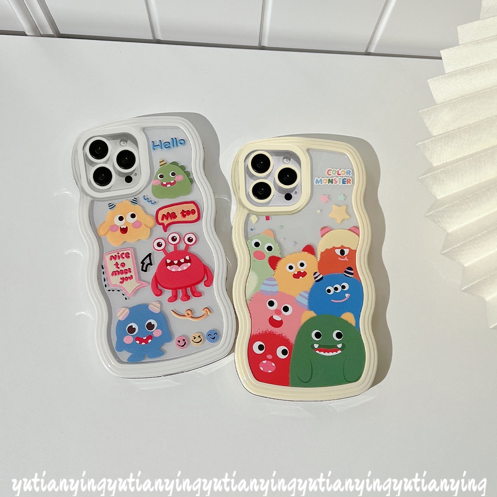 Soft Case Tpu Motif Kartun Monster Kecil Untuk Samsung A13 A12 A50 A50s A30s A03 A03s A32 A21s A31 A23 A52 A52s A02s A22 M32 M22 M11