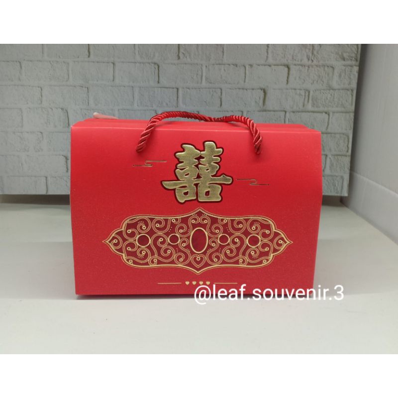 

paper bag wedding tingjing sangjit teapay besar sedang towel box souvenir box wedding souvenir tingjing paitu chinese wedding