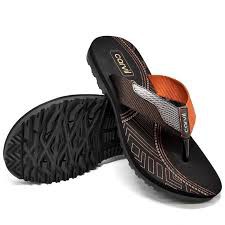 CARVIL TERBARU Carvil Arven Black Brown Size 38-43 / Sandal carvil jepit /Sandal Casual Ori