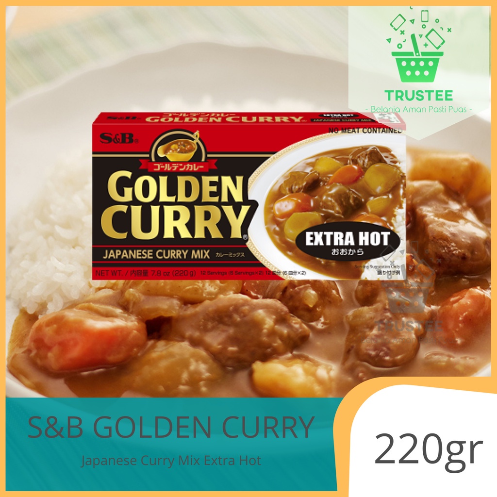 

☄️ S&B Golden Curry Sauce Mix 220gr / Bumbu dapur saus kari kare import impor jepang / Bumbu dapur saus / saus kari kare import impor jepang