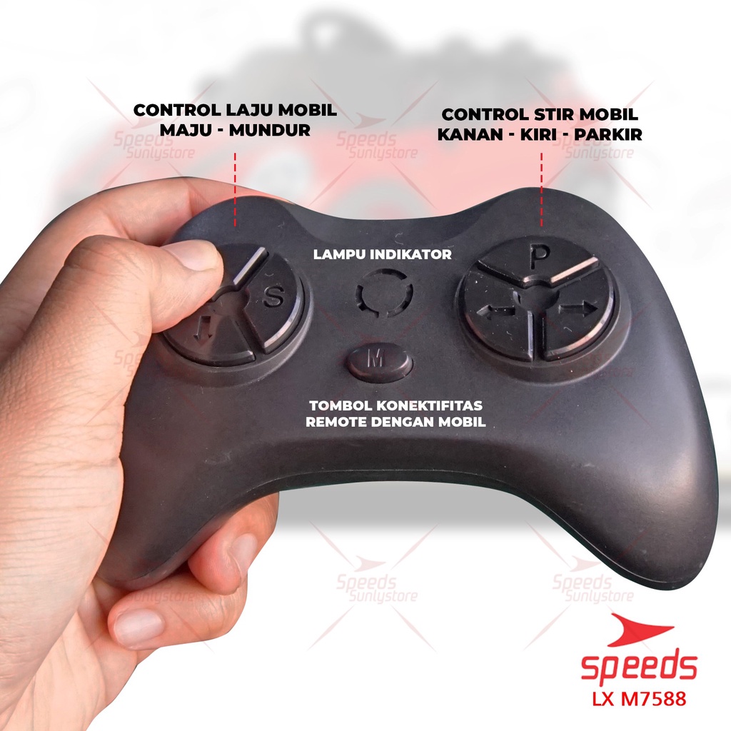 promo Mobil Aki Anak Mainan Aki Anak Mobil Mobilan Model Fortuner Remote Control PMB M7588