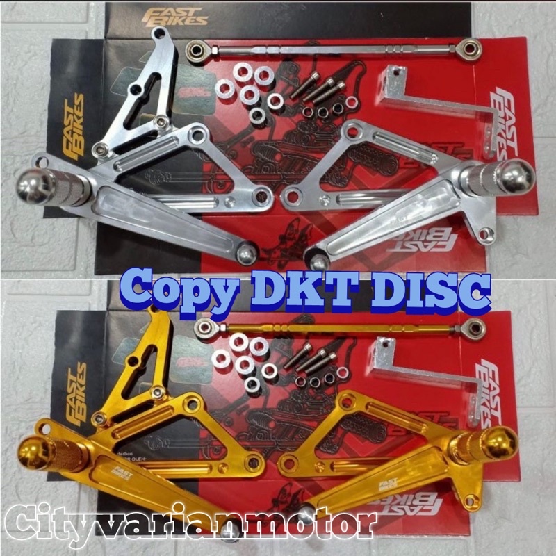 FOOT STEP FOOTSTEP UNDERBONE C0PY DKT NINJA 150R RR NINJA 150RR DISC CAKRAM BELAKANG TROMOL NON DISC