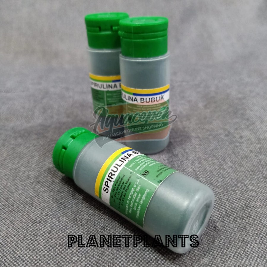SPIRULINA BUBUK PERTUMBUHAN BURAYAK AQUARIUM