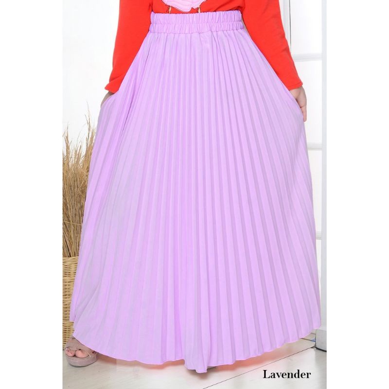 ROK PLISKET ANAK 10-14 TAHUN / ROK PLISKET ANAK PREMIUM / ROK ANAK PEREMPUAN / ROK KLOK ANAK / ROK