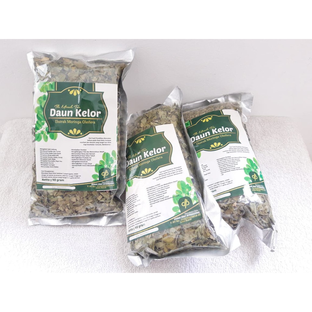 

Teh Daun Kelor Curah 40 gr Ekstrak Moringa Oleifera