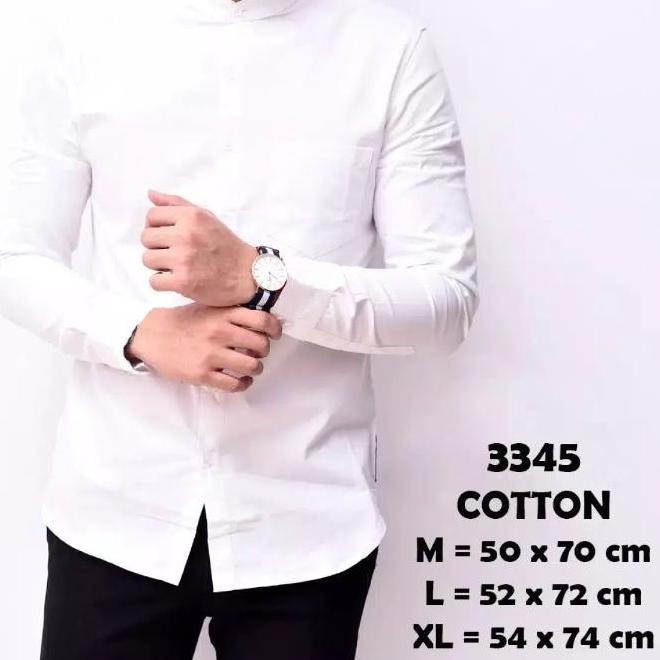 "MKD. 197187" kemeja shanghai pria tanpa kerah / kemeja shanghai lengan panjang / kemeja shanghai po