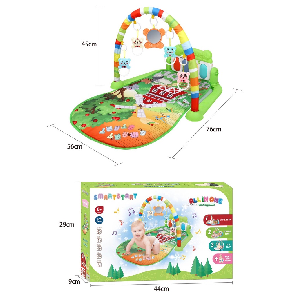 BEST SELLER Mastela Playgym Playmat Bayi Mainan Piano